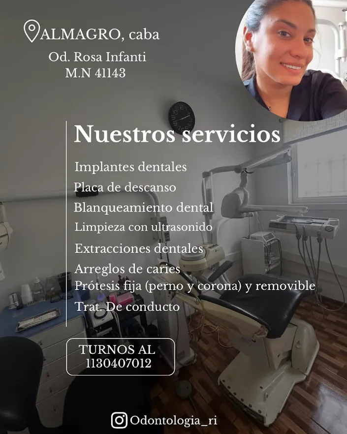 Consultorio Odontológico – Odontóloga Rosa Infanti